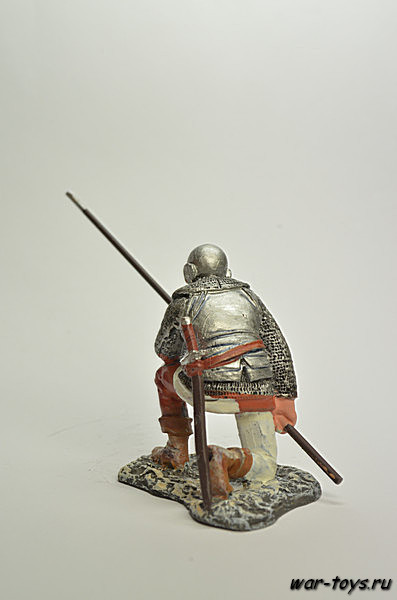 Коллекционный оловянный солдатик. Высота солдатика 60 мм 