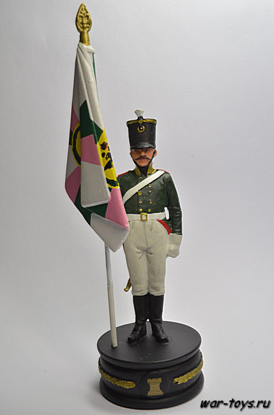 Наполеоновские войны №110 Валторнист 1-го егерского полка, 1812-1814 гг.