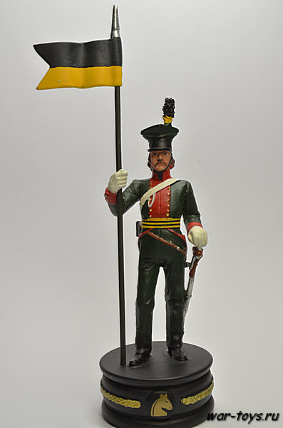 Наполеоновские войны №110 Валторнист 1-го егерского полка, 1812-1814 гг.