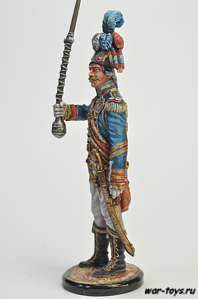 Оловянный солдатик качества росписи ТОП, высота 54 мм. Все оловянные солдатики раскрашиваются мастером в ручную