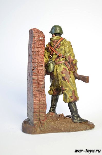 Оловянный солдатик коллекционный покрас 