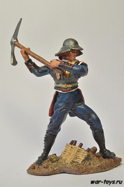  Коллекционный оловянный солдатик. Высота солдатика 60 мм. Hobby&Work