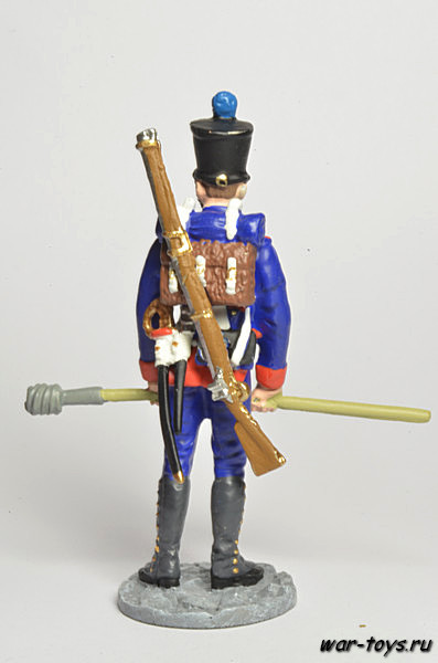 Канонир армейской пешей артиллерии, 1813 г.