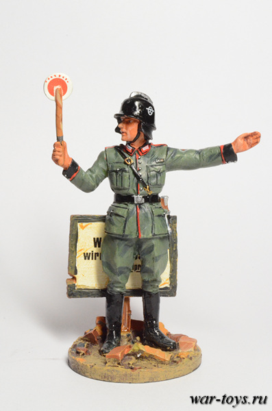 Коллекционный оловянный солдатик. Масштаб 1:32. Высота солдатика 54 мм. Del Prado 