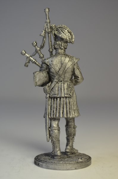 Волынщик 92-го (Гордона) шотландского полка. Великобритания, 1815 г