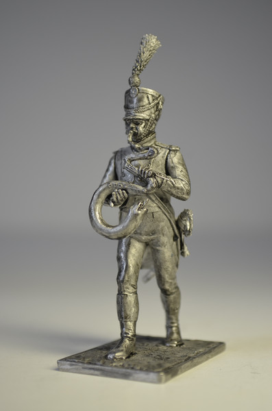 Французский линейный полк 1812 г. Музыкант - серпент