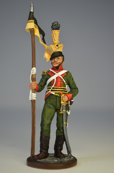 Рядовой 1-го уланского полка Мерфельдта. Австрия, 1805-15 гг.