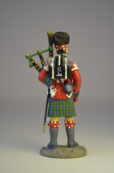 Волынщик 42-го Королевского шотландского полка (