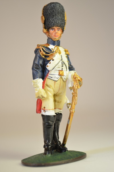 Офицер конно-гренадерского полка Императорской Гвардии, Франция 1809-14 гг.
