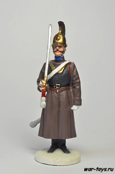Унтер-офицер лейб-гвардии Кирасирского Его Величества полка в зимней форме, 1812–1814 гг.
