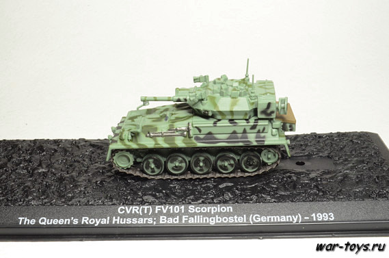 CVR(T) FV101 Scorpion The Queen's Royal Hussars; Bad Fallingbostel (Germany) - 1993 