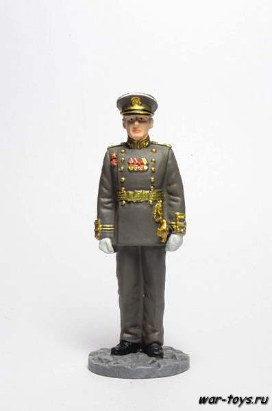 Капитан 1-го ранга в парадной форме, 1943–1945 г.