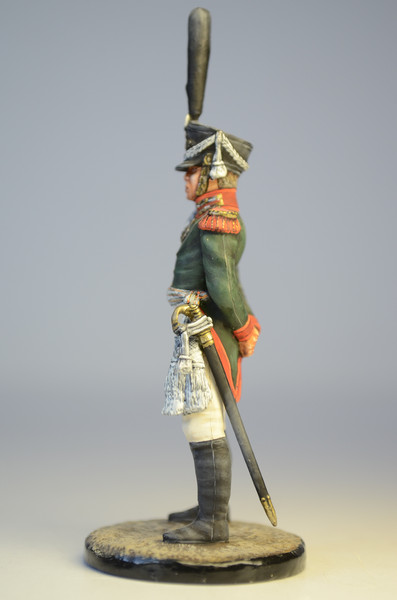 Оловянный солдатик коллекционный покрас 54 мм.