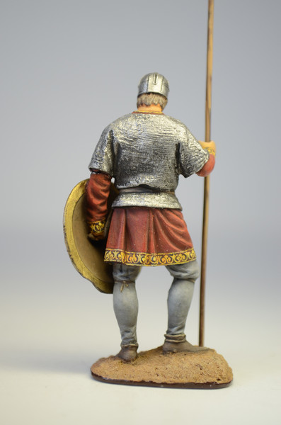  Оловянный солдатик коллекционный покрас 54 мм.