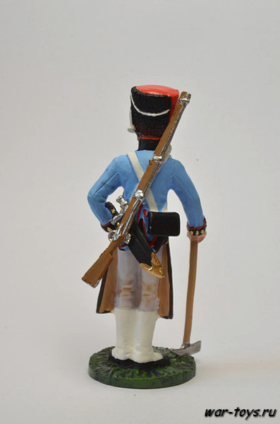 Сапер полка линейной пехоты «Принцесса» испанской армии, 1807–1808 гг.