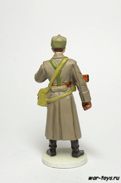 Сержант стрелковых частей в зимнем полевом обмундировании, 1943–1945гг.