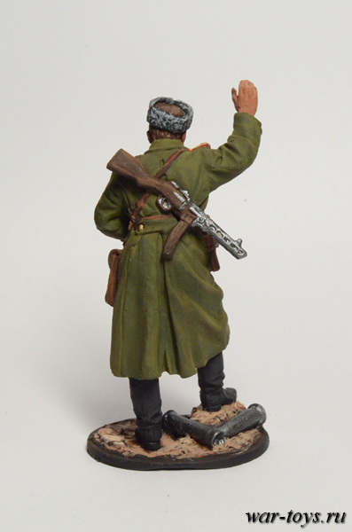 Оловянный солдатик в росписи 54 мм