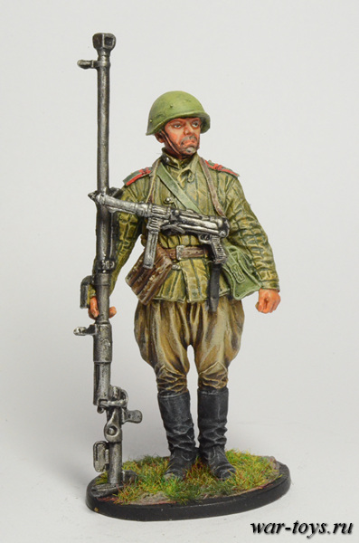 Оловянный солдатик коллекционная роспись 54 мм. Все оловянные солдатики расписываются художником в ручную