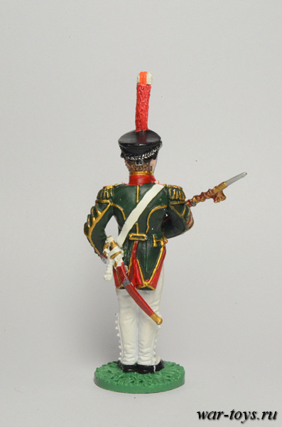 Тамбурмажор Белозерского пехотного полка, 1814 г.