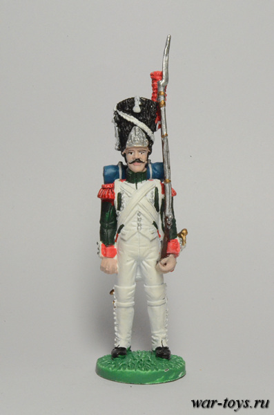 Гренадер гренадерского полка Итальянской королевской гвардии, 1812 г. 
