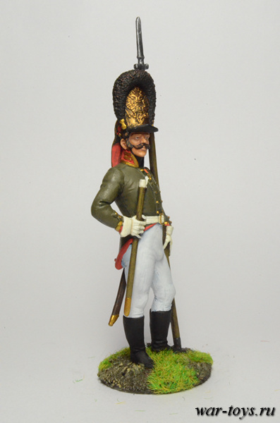 Унтер-офицер Лейб-гвардии Преображенского полка. Россия 1802-06
