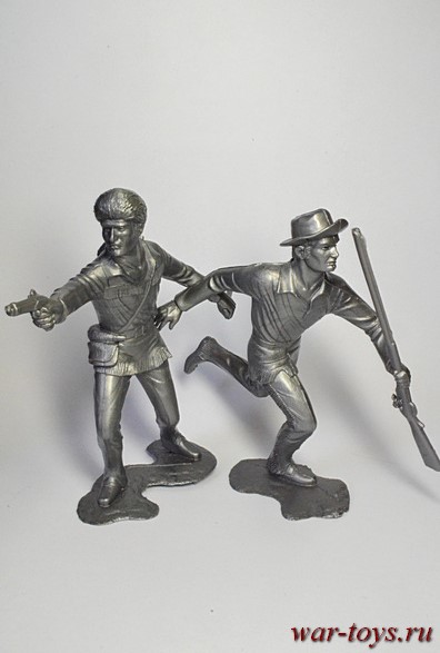 Набор солдатиков. Американские скауты, набор №3 из 2 фигур (150 мм), пластик