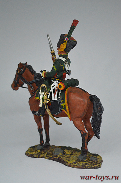 Коллекционный оловянный солдатик. Высота всадника 54 мм. Del Prado без блистера