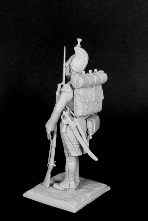 Оловянный солдатик, белый металл (набор для сборки). Размер 54 мм (1:30)