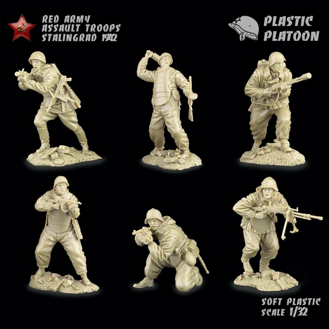 Каталог солдатиков Plastic Platoon
