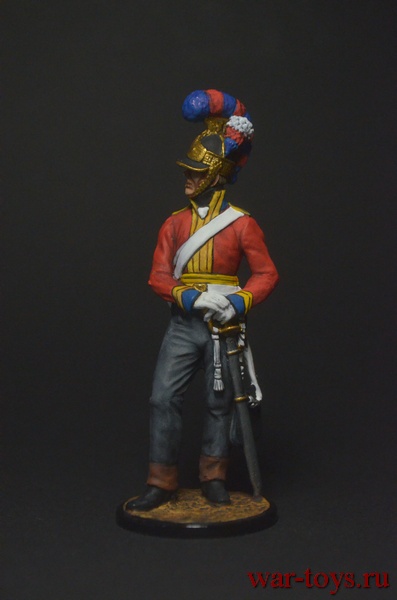 Оловянный солдатик коллекционная роспись 54 мм. Все фигурки расписываются художником вручную
